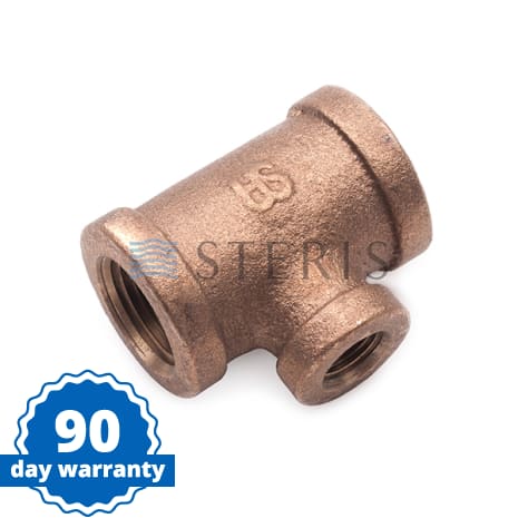 STERIS Product Number P004902091 3/8X1/8 BRASS TEE