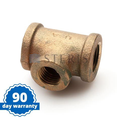 TEE 3/8 X 3/8 X 1/4 BRASS Shop STERIS Product Number P004910091
