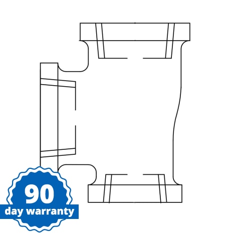 STERIS Product Number P004916091 TEE 1/2 X 3/8 X 1/2 BRASS