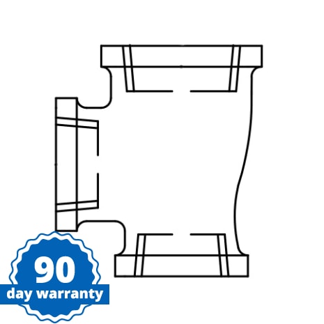 STERIS Product Number P004922091 TEE 3/4 X 1/2 X 1/2