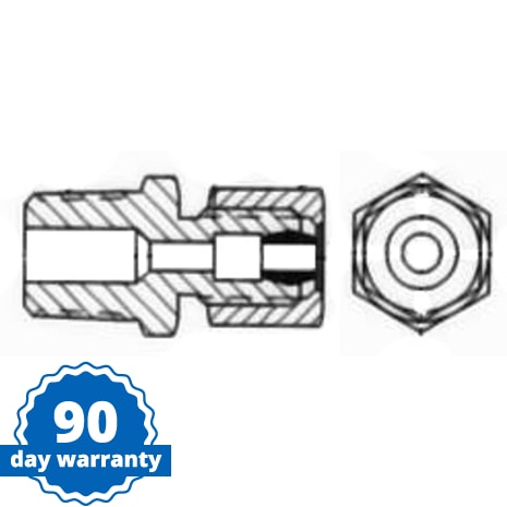 STERIS Product Number P020344091 FTG STR 1/8ODT 1/8NPTM BR