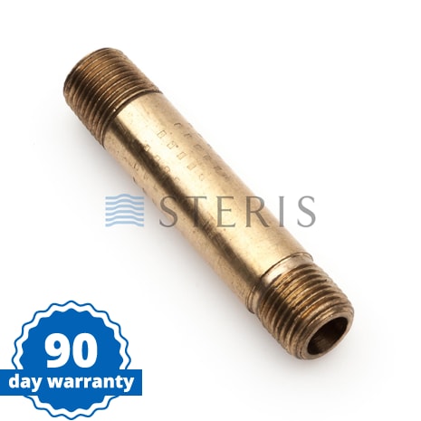 NIPPLES 1 AND 8 X 2 BRASS Shop STERIS Product Number P028901091
