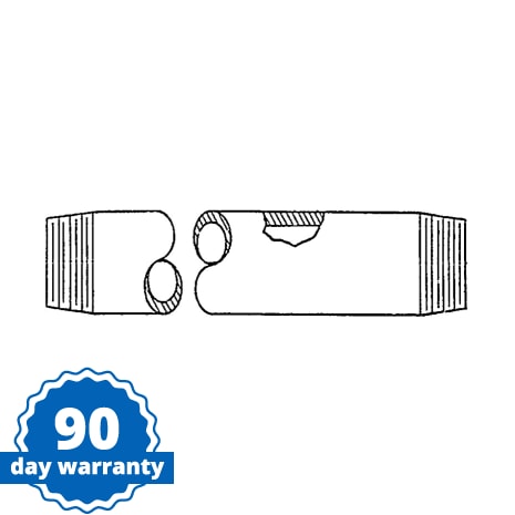 NIPPLE 1/8 IN. X 3 IN. BRASS Shop STERIS Product Number P028903091