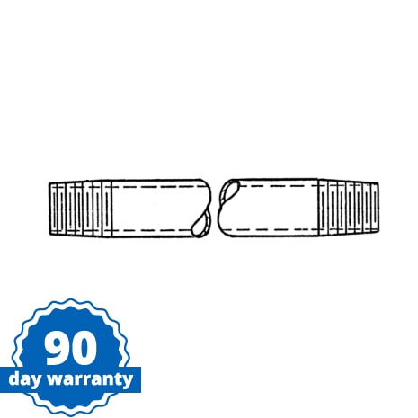 NIPPLE 1/2 IN. BRASS Shop STERIS Product Number P029246091