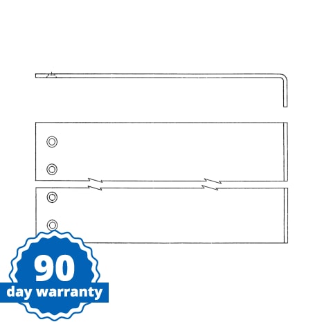 STERIS Product Number P093590001 ANGLE 9-1/2X1-3/16X74-1/4