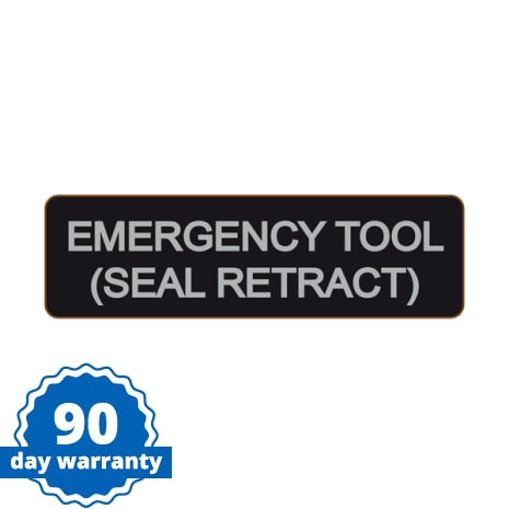 LABEL  EMERGENCY TOOL Shop STERIS Product Number P093918452