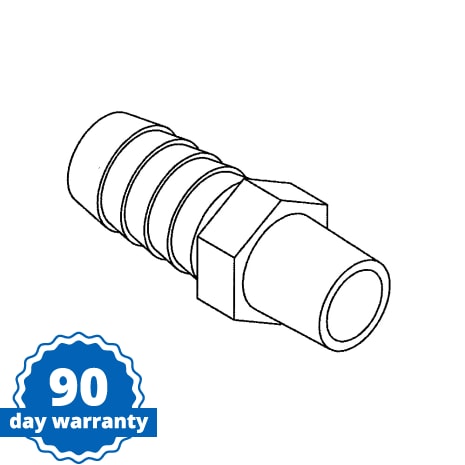 ADAPTOR POLY 1/4 IN.MX1/2BAR Shop STERIS Product Number P117011645