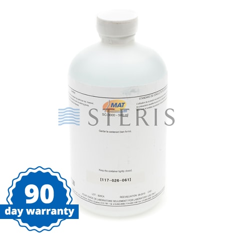 STERIS Product Number P117026061 CONDUCTIVITY SOLUTION 30000uS/cm