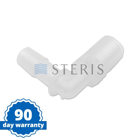 STERIS Product Number P117037274 ELBOW  POLYPROPYLENE  90  1/4`` M X 3/8`` BARBED