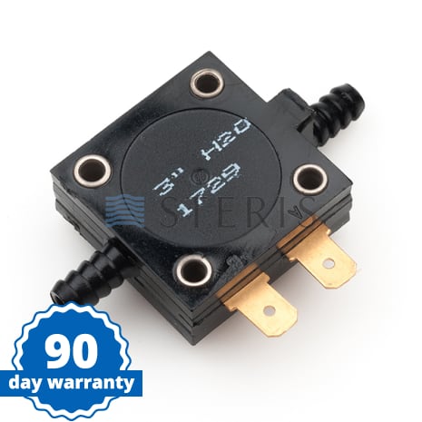 PRESSURE SWITCH VACUUM 3" H2O Shop STERIS Product Number P117064421
