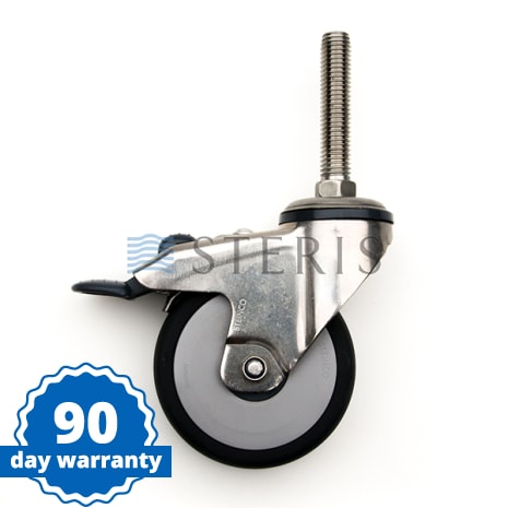 WHEEL SWIVEL S/S 4"" W/BRAKE TC ASS'Y Shop STERIS Product Number P117080868