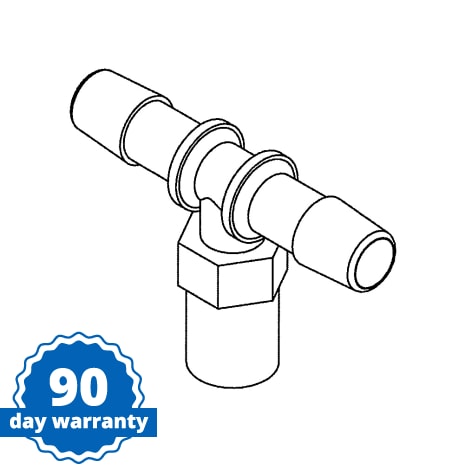 TEE 3/8"BX3/8"BX1/4M Shop STERIS Product Number P117913645