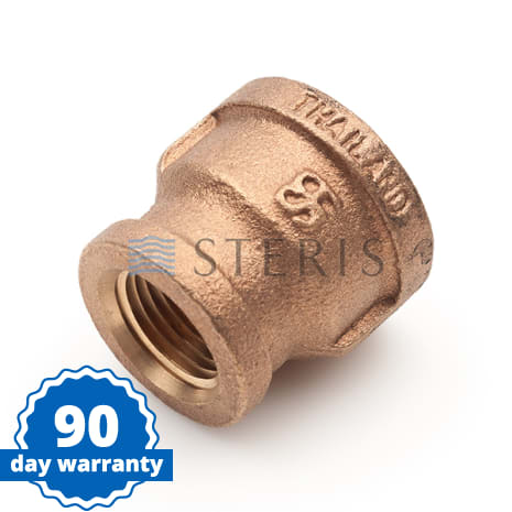 BELL REDUCER BRASS 3/4"F X 1/2"F Shop STERIS Product Number P117940423