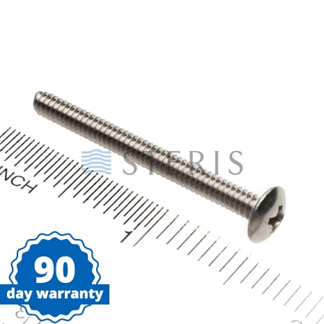 S/S MACH SCR 6-32X1-1/2 IN. Shop STERIS Product Number P117950854