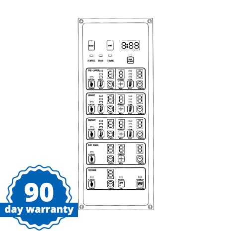 CTRL PNL EMBOSSED FRENCH Shop STERIS Product Number P117951800