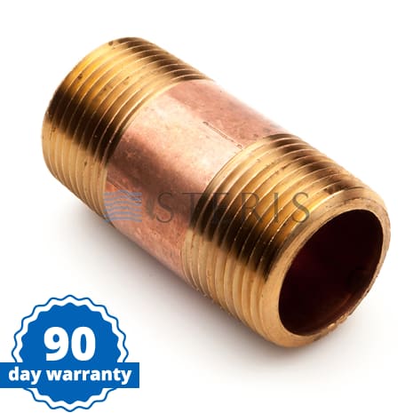 NIPPLE  BRASS 1" X 2 1/2" Shop STERIS Product Number P117952076