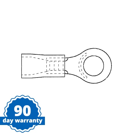 STERIS Product Number P117954649 TERMINAL RING #16-14 BLUE #10 SCREW 3416