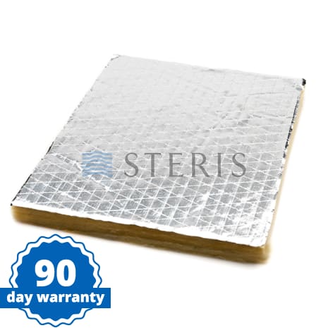 STERIS Product Number P117958665 ISOLATION RIGID 1"12x2'x4 W/VAPOR BARRIER (SOLD BY SQUARE FEET)