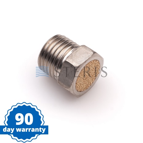 SILENCER/FILTER 1/4NPT BR Shop STERIS Product Number P129353549