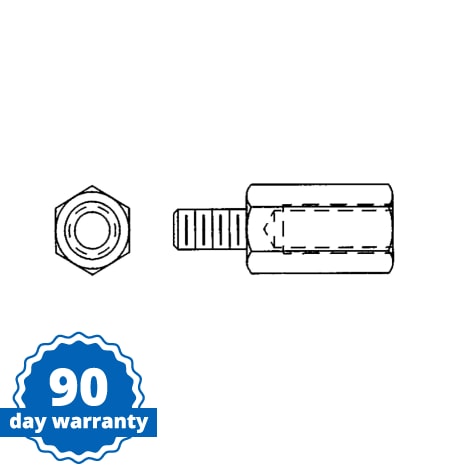 STANDOFF #6-32 M/F HEX AL Shop STERIS Product Number P129359465