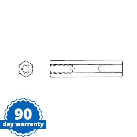 HEX STANDOFF-AL #6-32 FEM Shop STERIS Product Number P129360003
