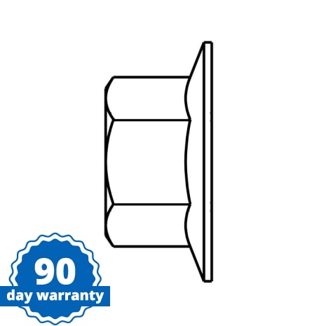 HEX NUT  3/8-16 FLG-LOCK Shop STERIS Product Number P129360014