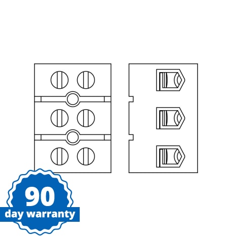 STERIS Product Number P129361158 TERMINAL BLOCK- (3) POS.