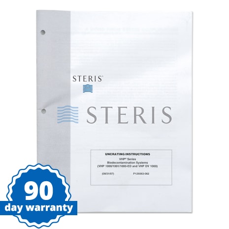 STERIS Product Number P129363062 UNCRATING INSTR. VHP 1000