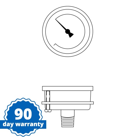 STERIS Product Number P129373157 GAUGE  PRESS W/CONNECTORS