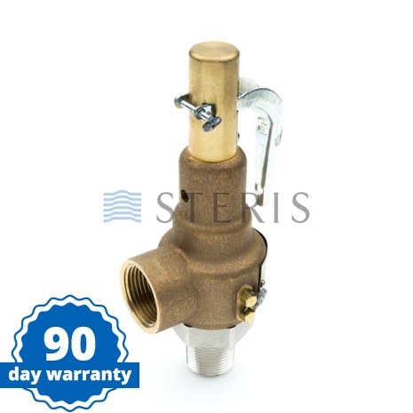 STERIS Product Number P129377406 3/4 NPT SAFETY VALVE