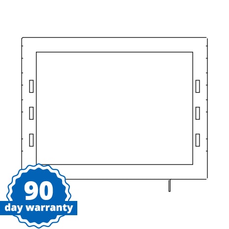 STERIS Product Number P134473405 FRAME ASSY  20"LOAD CAR