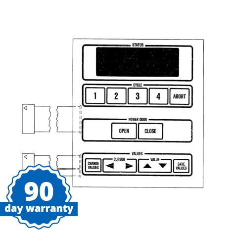 STERIS Product Number P136809254 NOE DISPLAY TOUCH PANEL