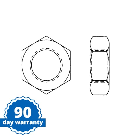 STERIS Product Number P150828237 NUT  HEX JAM