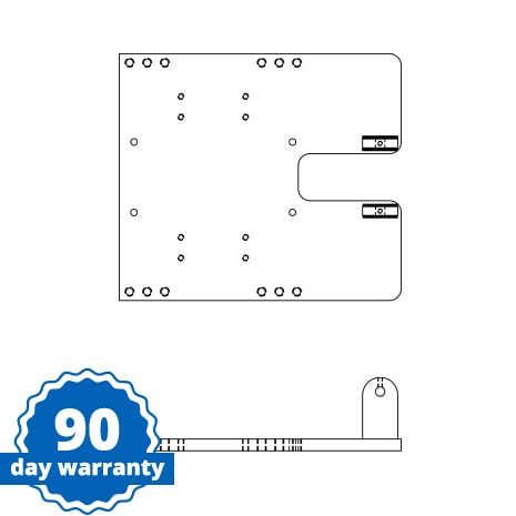 WLDMNT  PLATE (LAT TILT) Shop STERIS Product Number P200050549