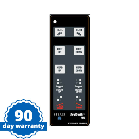 LABEL  HAND CONTROL 1027 Shop STERIS Product Number P200050702