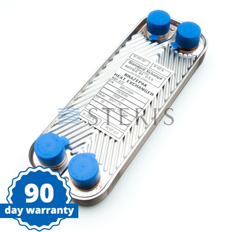 SS PLATE HT EXCH-3/4"NPTF Shop STERIS Product Number P387357408