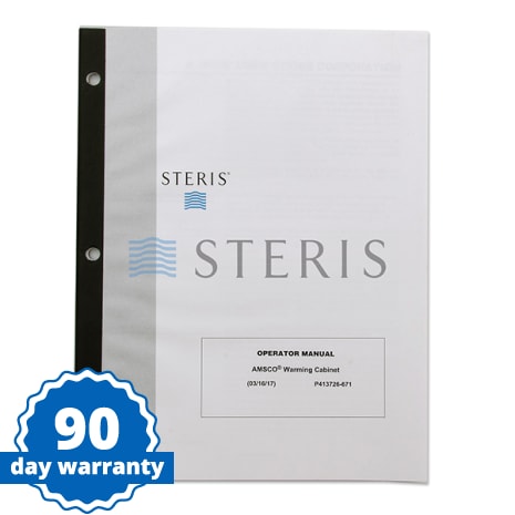OPER.MANUAL 6TH GEN.STG.2 Shop STERIS Product Number P413726671