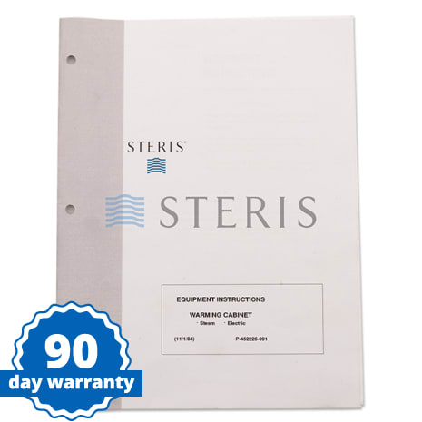 INSTRUCTIONS Shop STERIS Product Number P452226091