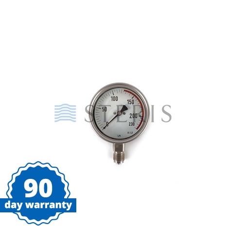 STERIS Product Number P60500034F GAUGE  PRESSURE (PSIG)