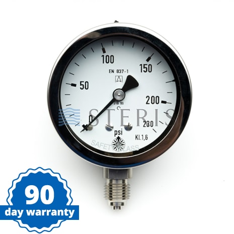 STERIS Product Number P60500036F PRESSURE GAUGE