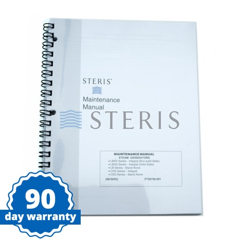 MAINT MANUAL  ELECTRO STM & CHROMALOX STM GENERATR Shop STERIS Product Number P750708091
