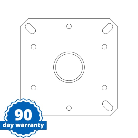 STERIS Product Number P762650176 HOLE TEMPLATE DWG-CEIL PL