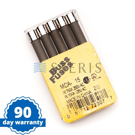 STERIS Product Number P764323523 FUSE CONTROL CIRCUIT  15A  (BOX OF 5)