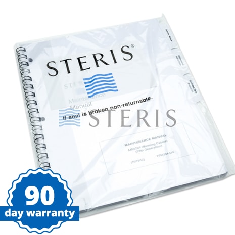 MAINT MANUAL  WARMING CABINET 5TH GENERATION Shop STERIS Product Number P764324559