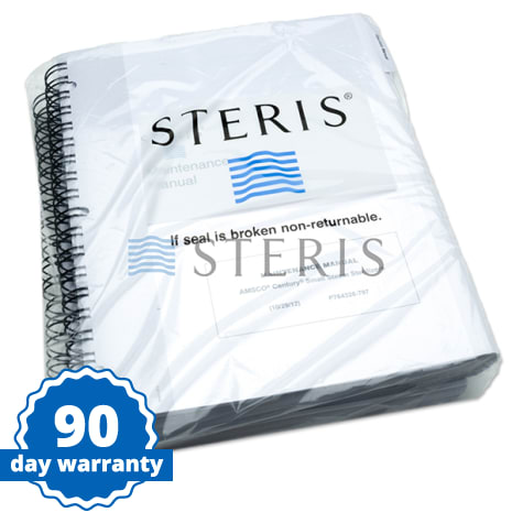 MAINT MANUAL  CENTURY 16/20 SMALL STEAM STERILIZER Shop STERIS Product Number P764326797