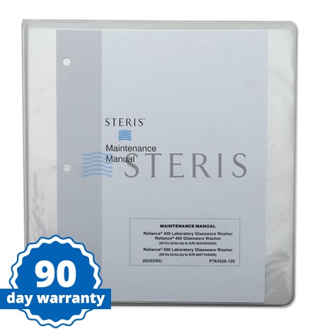 STERIS Product Number P764329129 MAINT MAN  400/450 UPTOSN3624402&500 UPTOSN3627104