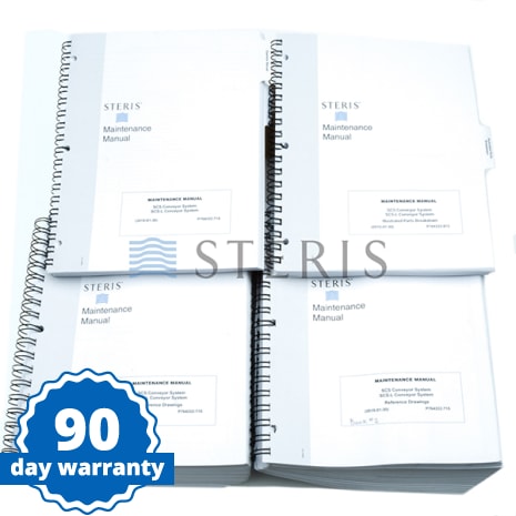 MAINT MANUAL  SCS CONVEYOR SYS LOAD/UNLOAD CONVEYR Shop STERIS Product Number P764332715