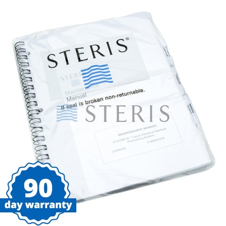 MAINT MANUAL  SYSTEM 1E PROCESSING SYSTEM DOMESTIC Shop STERIS Product Number P764333674