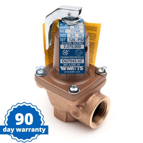 RELIEF VALVE 3/4(940-074) Achetez le numéro de produit STERIS P910006020