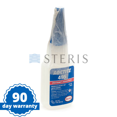 STERIS Product Number R005300557 LOCTITE 495 ADHESIVE (30 ML PLASTIC BOTTLE)